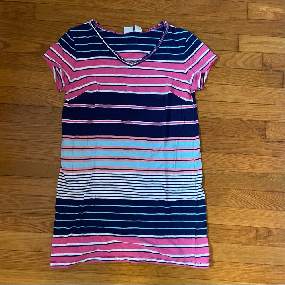 Striped T-Shirt Dress